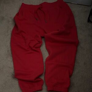 All in Motion Red Track Pants